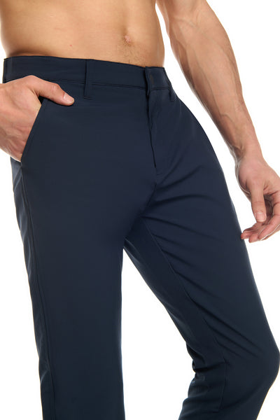 4-Way Woven Golf Pant with Side Pockets - UPF50