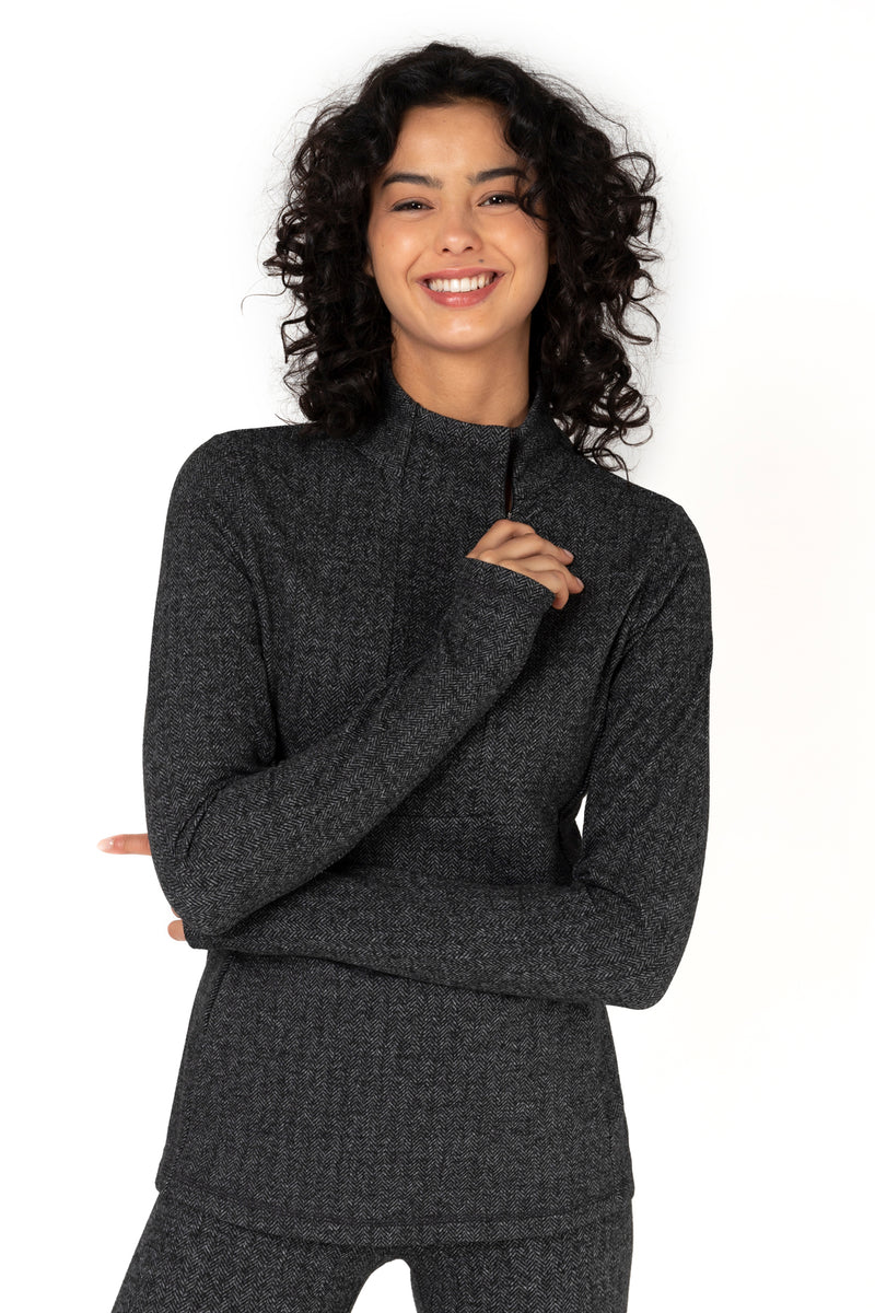 Montana Double Brushed Jacquard Sweater