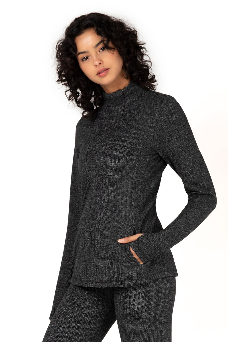 Montana Double Brushed Jacquard Sweater